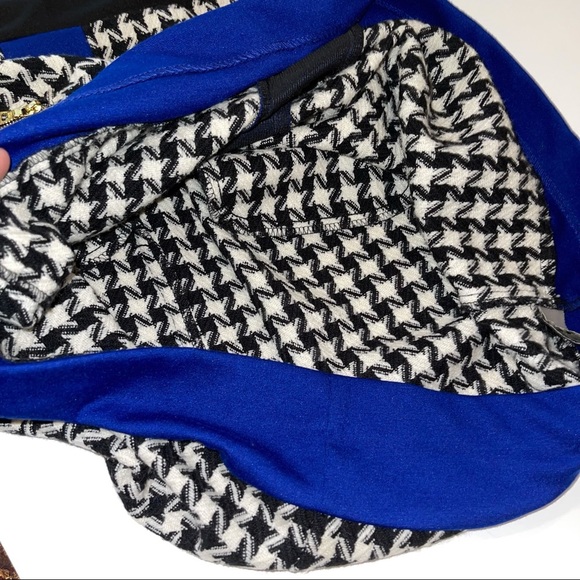 Beige by ECI Houndstooth Sleeveless Sheath Dress 10 - Picture 14 of 17